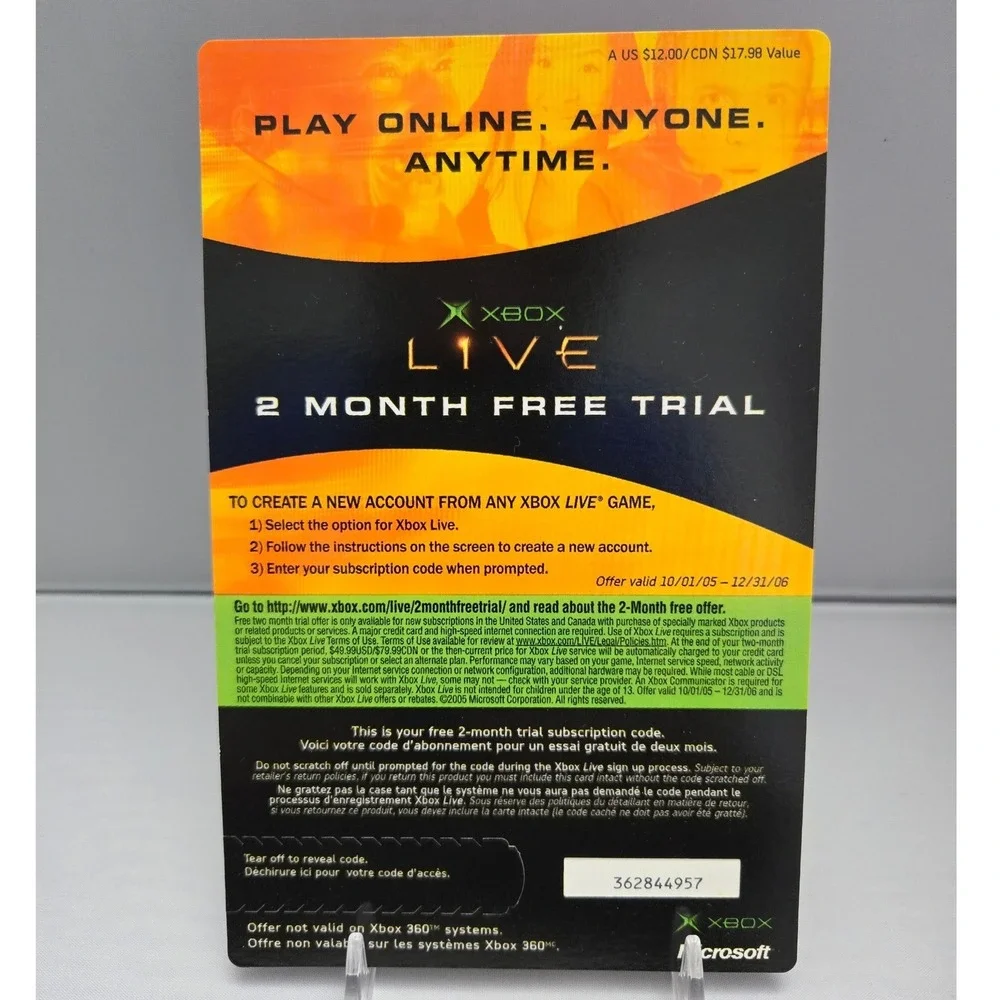 Forza Motorsport NFR - Original Xbox - Complete CIB‎ & Unscratched Code Tested